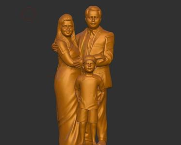 Miniature printable model