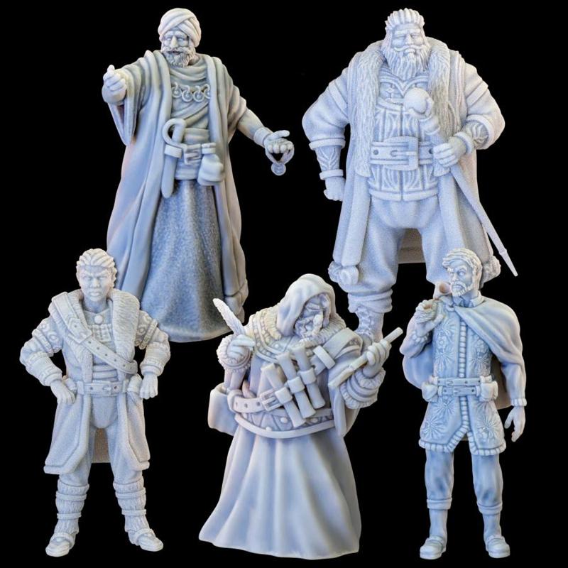 Noble Merchants - Not Your Average Trading District Vol. II Kickstarter