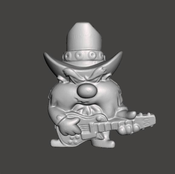 LOONEY TUNES ROCK BAND YOSEMITE SAM PROMOTIONAL FIGURE 90S PVC