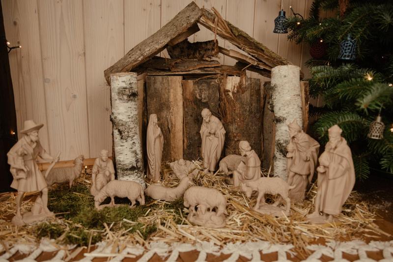 Christmas Nativity Scene crib