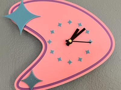 Retro-Futuristic Clock