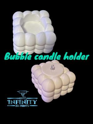 BUBBLE CANDLE HOLDER