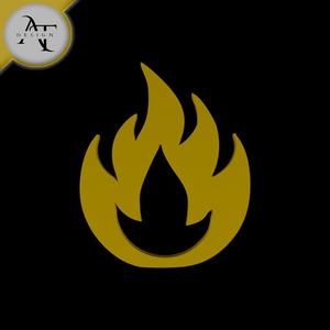 Simple Flame Symbol - 2D Art