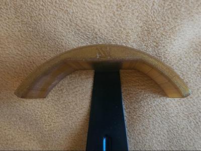 Addition part for Ikea MÖJLIGHET headset holder