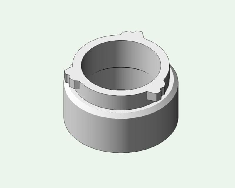 15mmØ CPAP Hose Coupler
