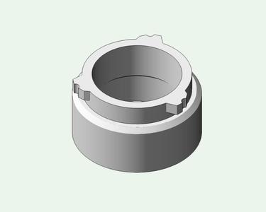 15mmØ CPAP Hose Coupler