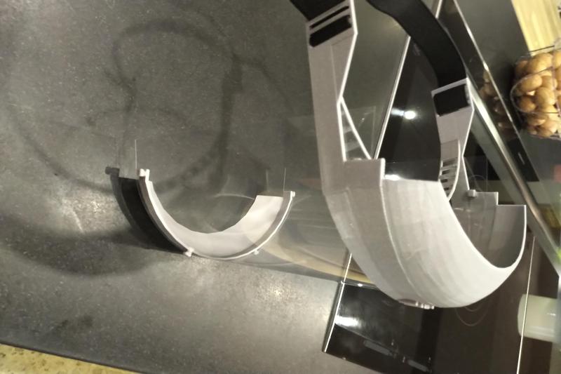Full face shield using A4 acetate