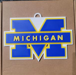 MICHIGAN 3D Logo 180mm series
