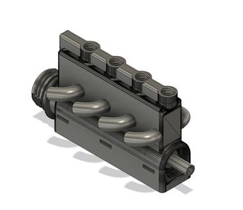 4 inline air engine 