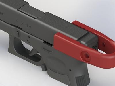 Glock Easy Pull adapter for 17,19,19X,43