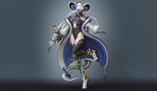 Nurse Magic Girl Figure - Anime