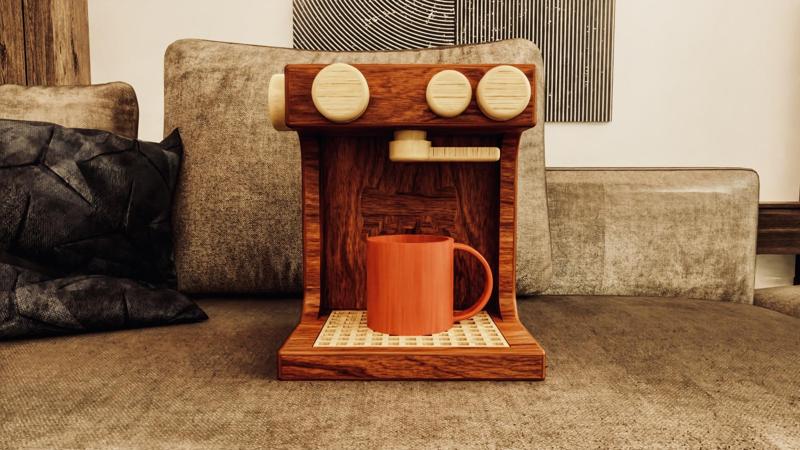 Coffee Machine - Montessori Toy