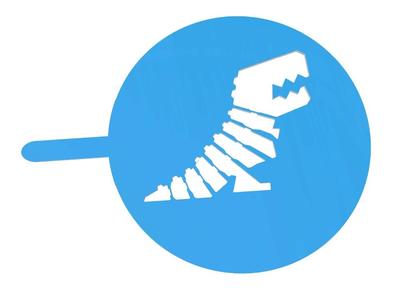 Dinosaurus forma na dort