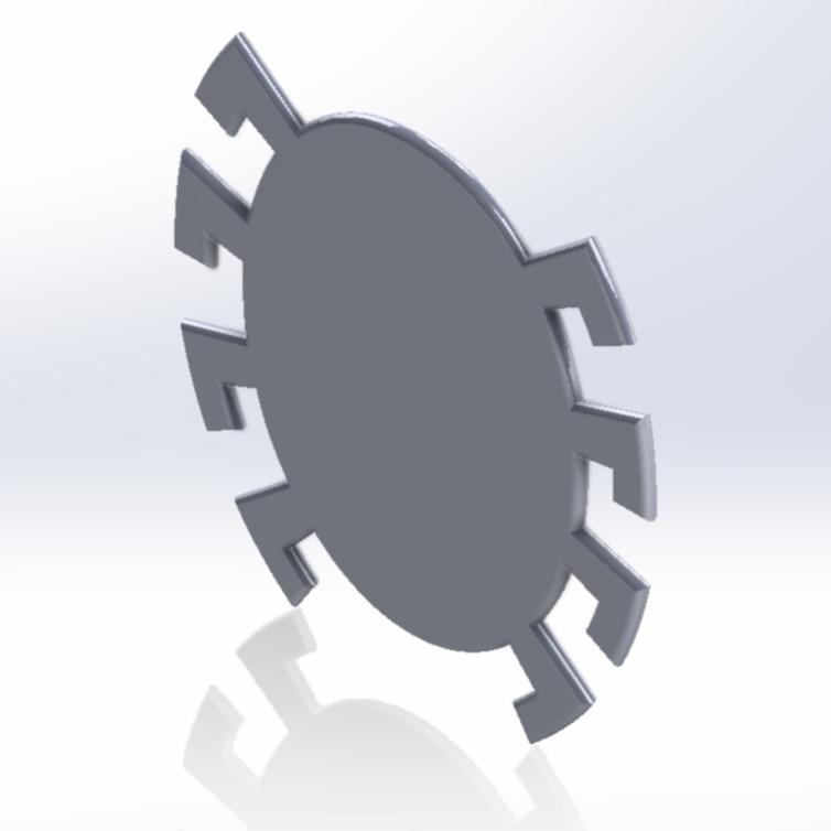 Classic Spider-Man's Back Spider Logo