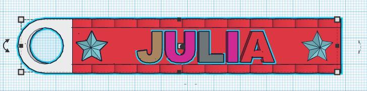 Julia Keychain