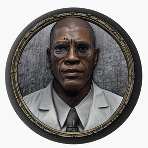 Morpheus (The Matrix) medallion pendant