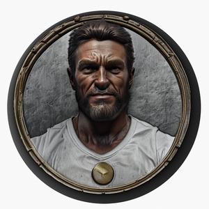 wolverine medallion pendant