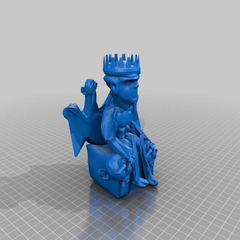 KING ON THRONE 