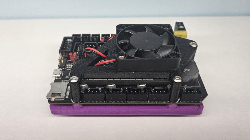 Skr Mini E3 V3 Fan Mount.