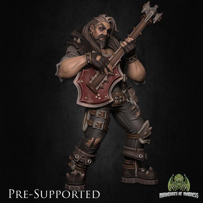 Magnus The Outsider Bard [PRE-SUPPORTED] Human Musician