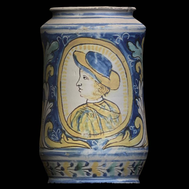 Maiolica Pot Husband