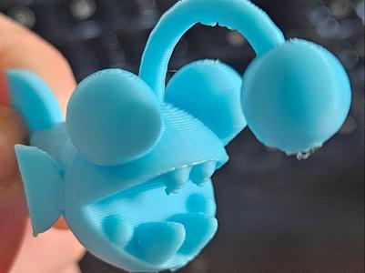 Cute Angler Fish Keyring