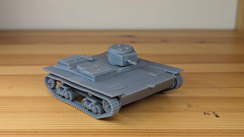 Light tank T-38 (Amphibious, USSR, WW2)