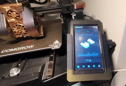 Nebula Pad Support on pivot for Creality KE