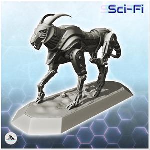 Lixlous combat robot (3) - Future Sci-Fi SF Post apocalyptic Tabletop Scifi Wargaming Planetary exploration RPG