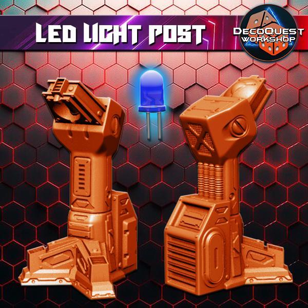 LED light post