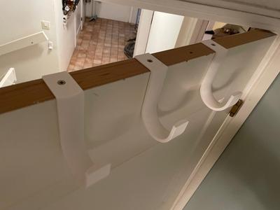 Hook hanger for door mount