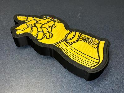 Infinity Gauntlet Snap LED box