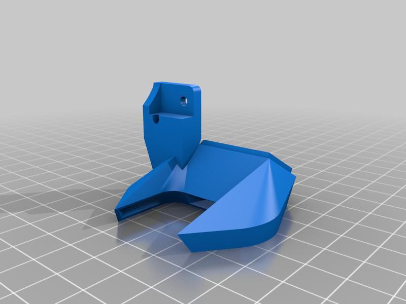 E3D Hemera mount and fan shroud for Sidewinder X1