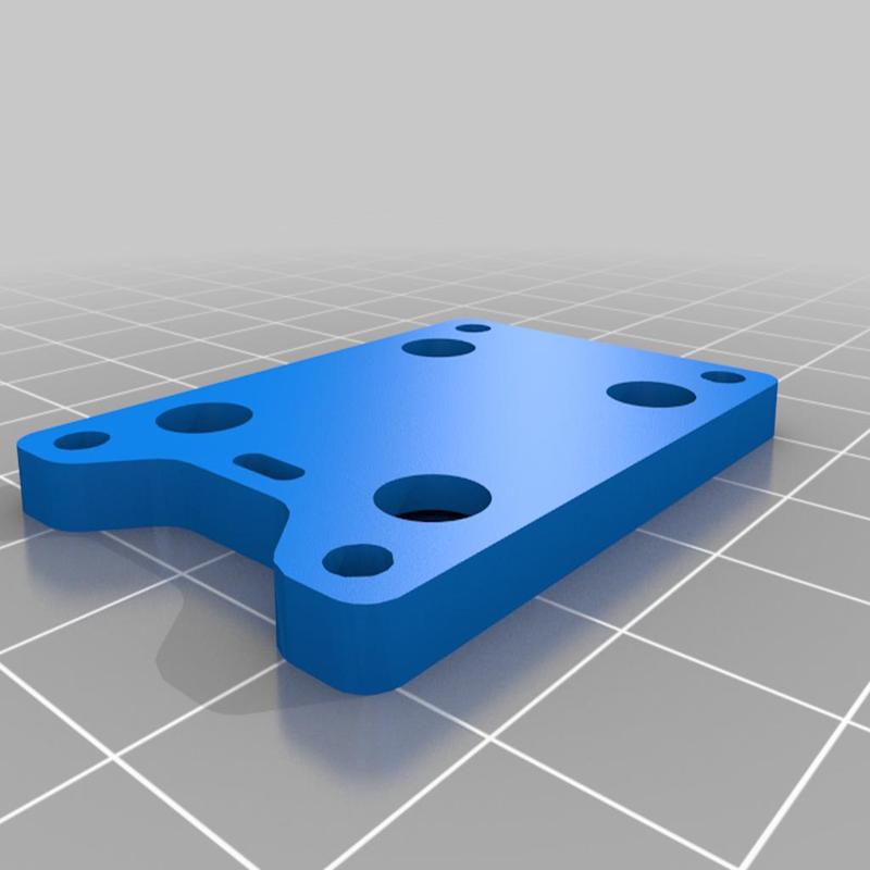 Anti shake GoPro style mount for iFlight MegaBee v2