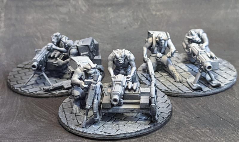 Beastmen in Space! Multipart Heavy Boltgun Squad