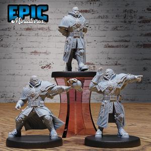 Orc Guild Mage Set ‧ DnD Miniature ‧ Tabletop Miniatures ‧ Gaming Monster ‧ 3D Model ‧ RPG ‧ DnDminis ‧ STL FILE