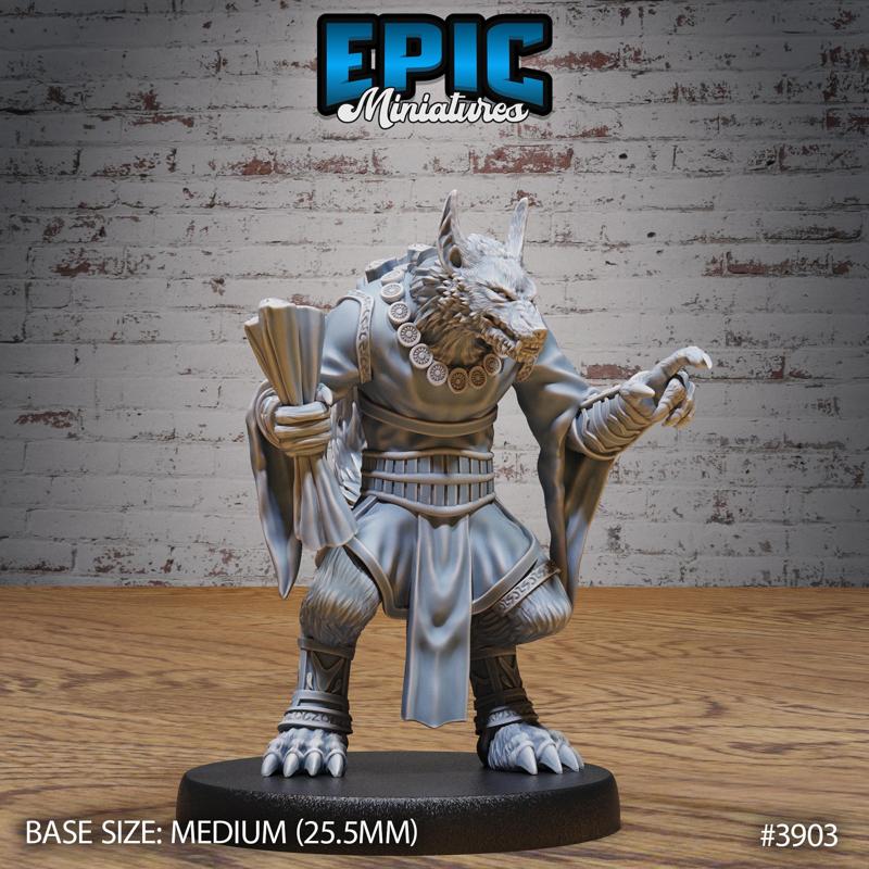 Arcanaloth ‧ DnD Miniature ‧ Tabletop Miniatures ‧ Gaming Monster ‧ 3D Model ‧ RPG ‧ DnDminis ‧ STL FILE