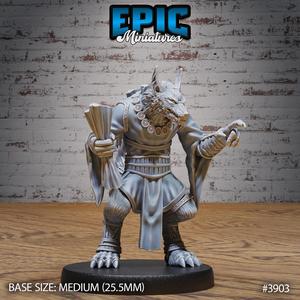 Arcanaloth ‧ DnD Miniature ‧ Tabletop Miniatures ‧ Gaming Monster ‧ 3D Model ‧ RPG ‧ DnDminis ‧ STL FILE