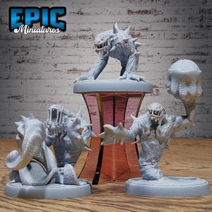 Magma Spawn Set ‧ DnD Miniature ‧ Tabletop Miniatures ‧ Gaming Monster ‧ 3D Model ‧ RPG ‧ DnDminis ‧ STL FILE