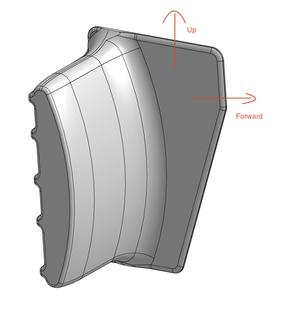 Wide EUC Brake Pad
