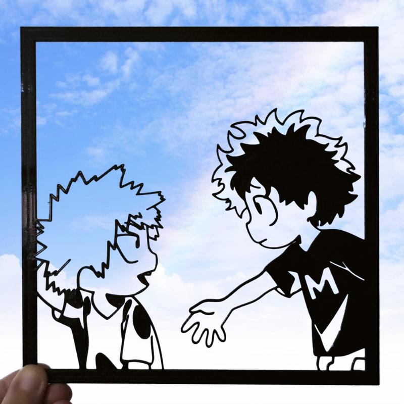 BOKU NO HERO ACADEMY - CHILDREN DEKU & BAKUGO
