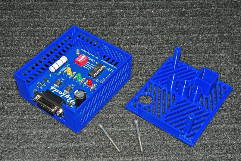FLYLED Strobe Controller board ventilated case