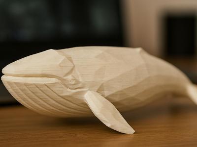 Low poly cute Whale (sell it!)