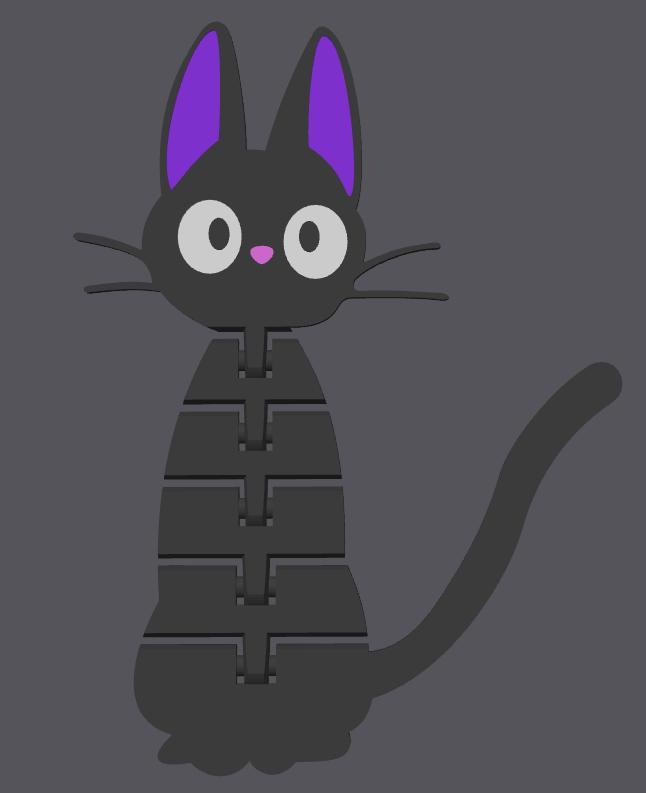 Jiji - Kiki's Delivery Service (flexi cat - Large) [One-Sided]