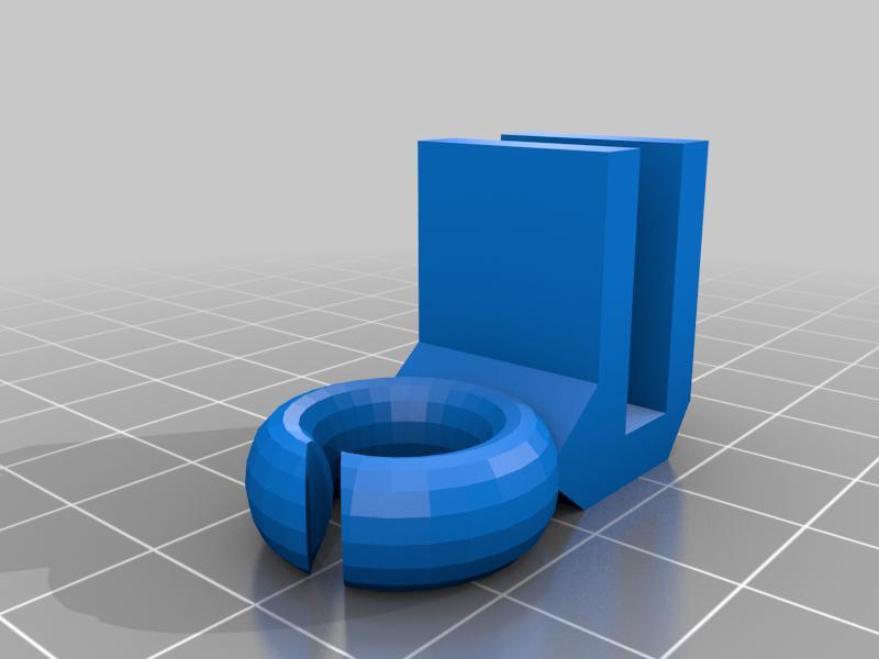 Filament Guide 1/8" Clip