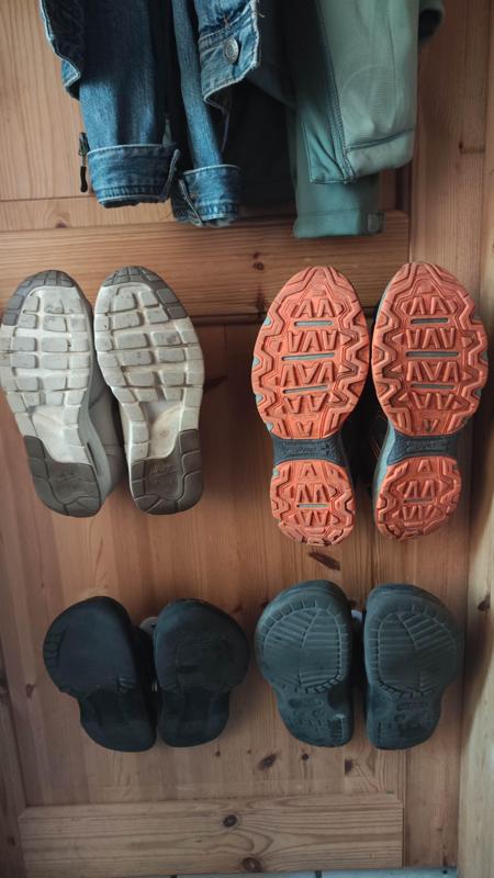 Wandhalter Türhalter  für Schuhe / CROCS