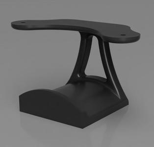 Underdesk headphone/headset hook