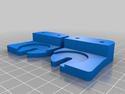 Honeycomb Alpha screw-down brackets