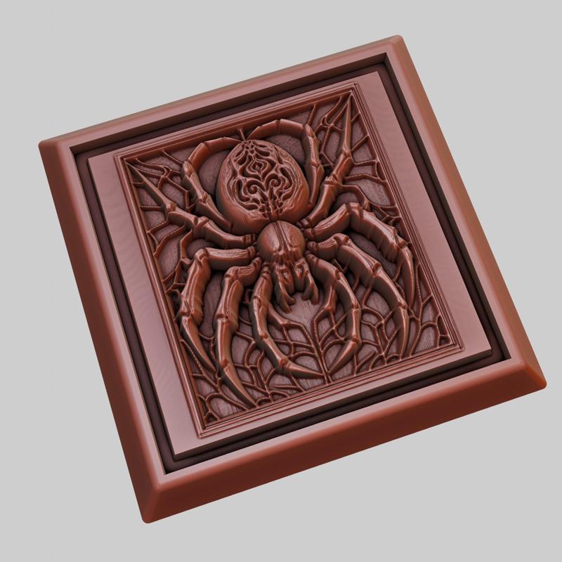 Spider Animal 3D Model for CNC Router Laser & 3D Printer