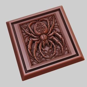 Spider Animal 3D Model for CNC Router Laser & 3D Printer